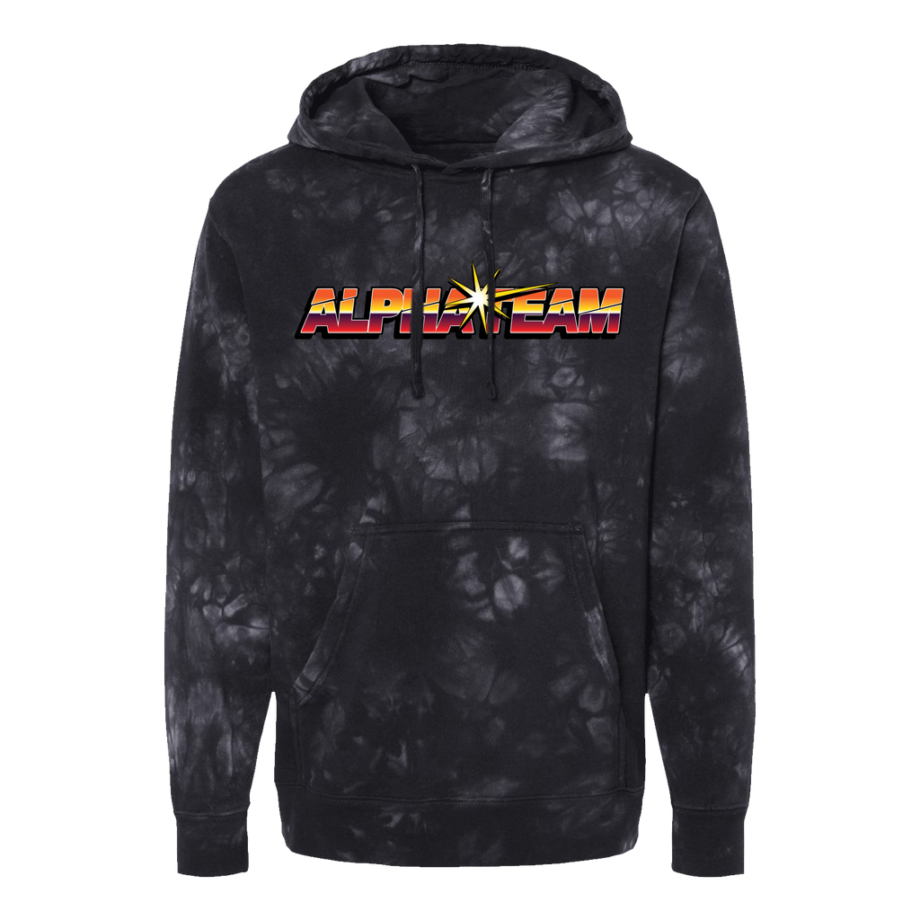 ALPHA TEAM TIE DYE PULLOVER HOODIE (LIMITED EDITION)
